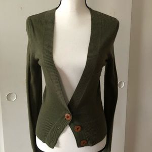Forest Green Cardigan